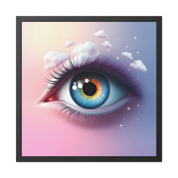 PsEyeDream #11 – Cloudwatcher’s Gaze (Framed Poster)
