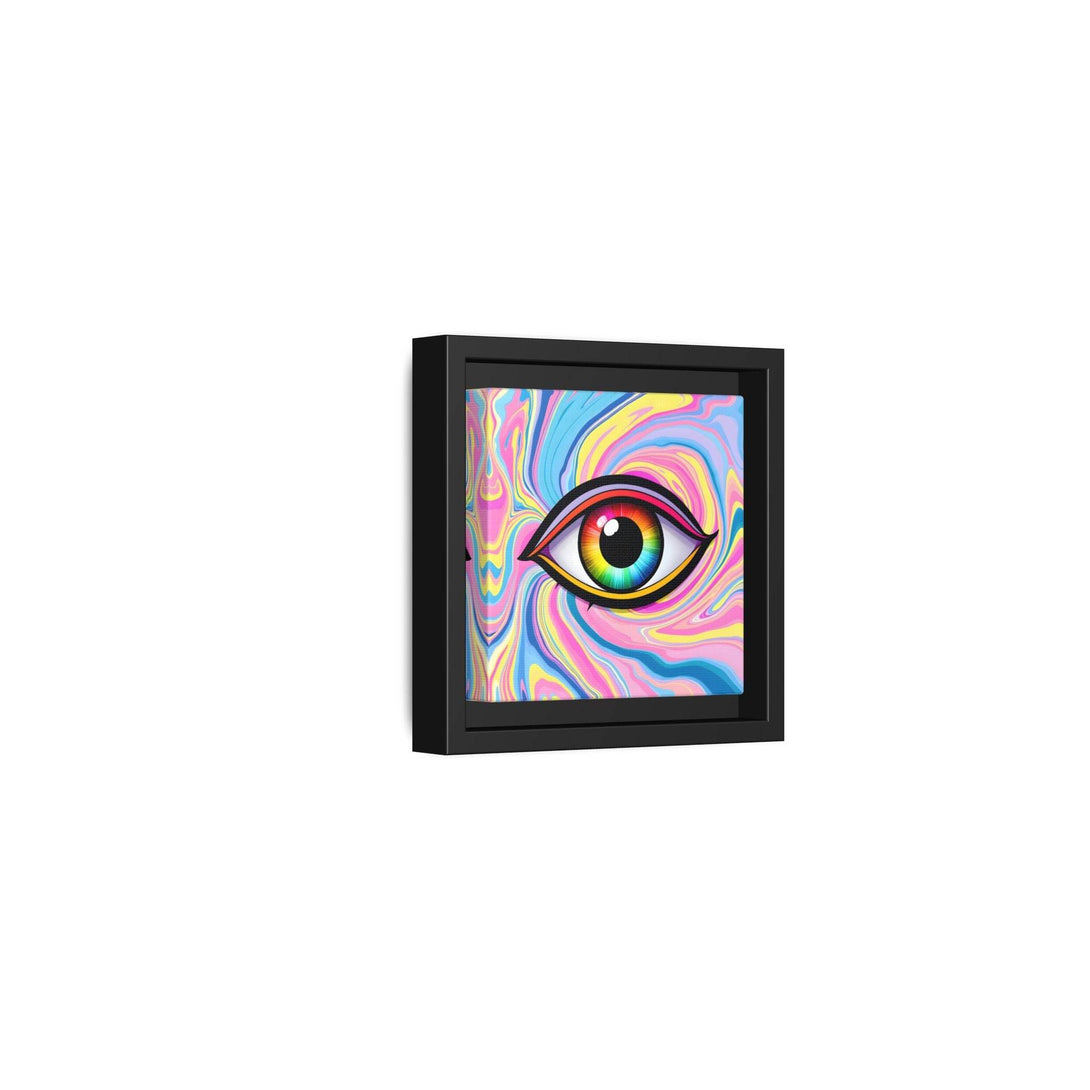 PsEyeFlow #31 - The Kaleidosoul on Framed Matte Canvas - Highdellic