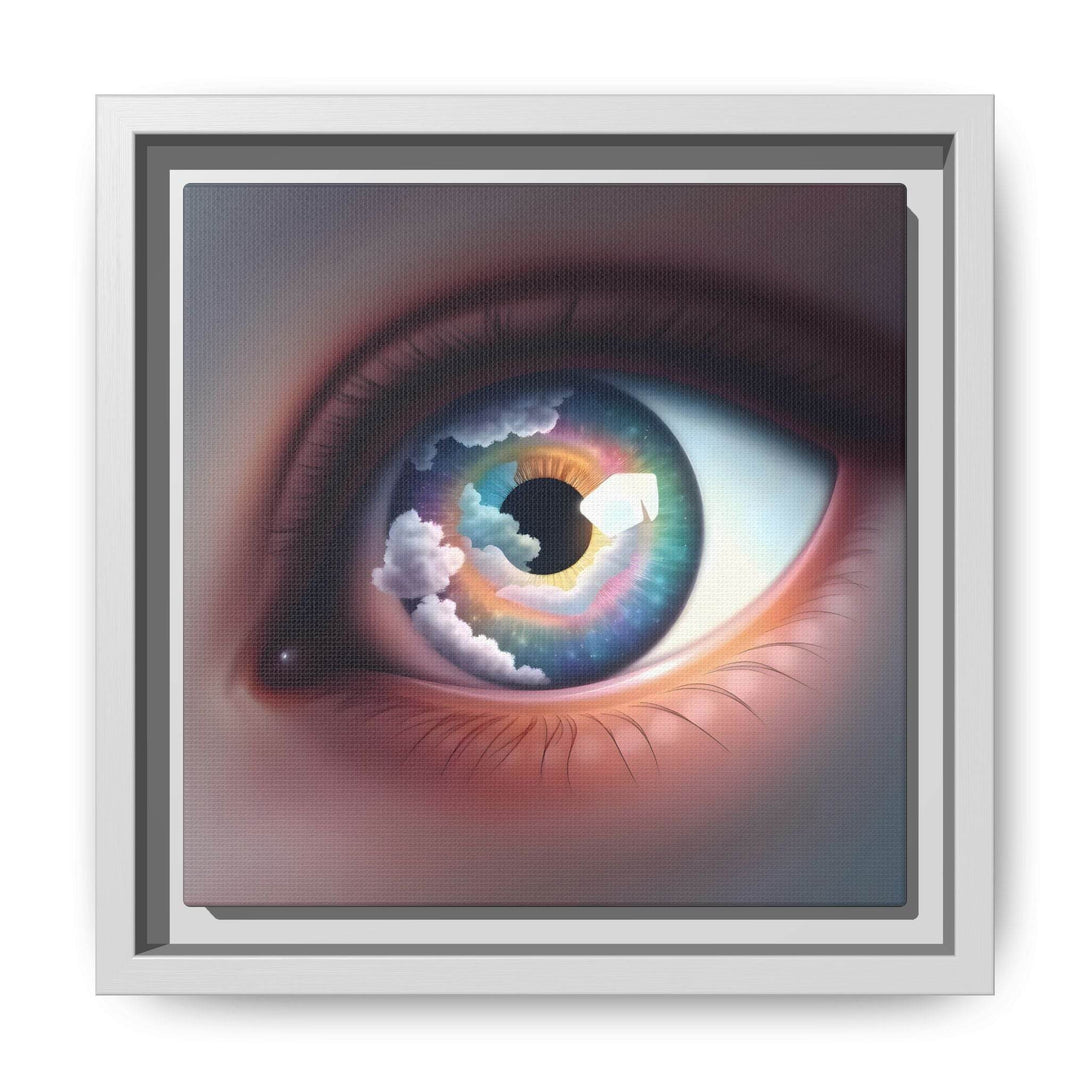 PsEyeDream #2 - Celestial Vision on Framed Matte Canvas - Highdellic