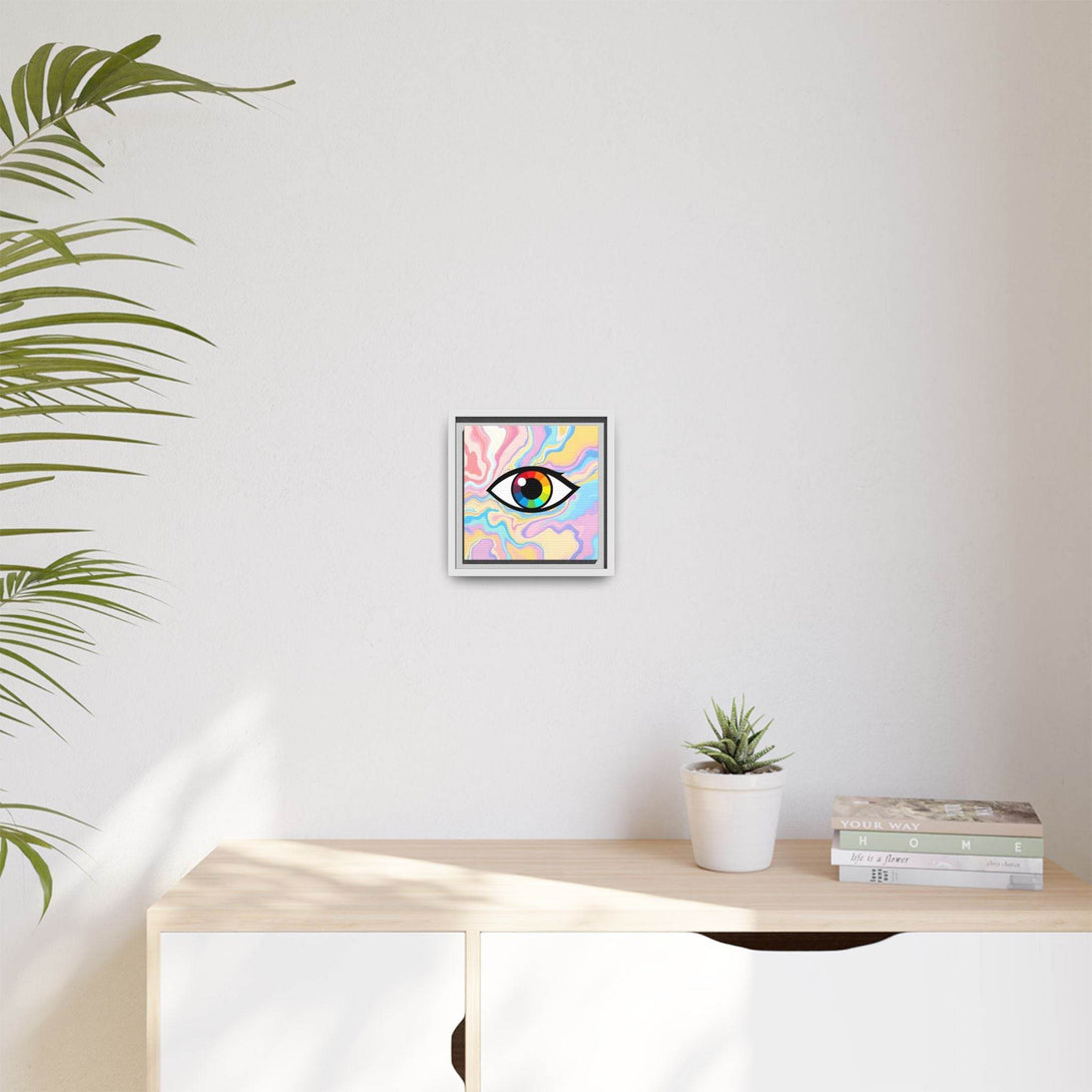 PsEyeFlow #30 - Spectrum Vision (Matte Canvas, Framed (Multi-color)) - Highdellic