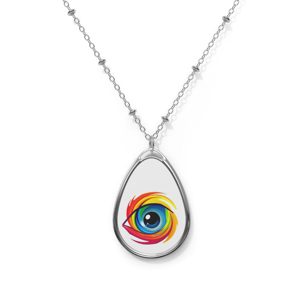 Go #6 – Motion of Colour (Oval Necklace)