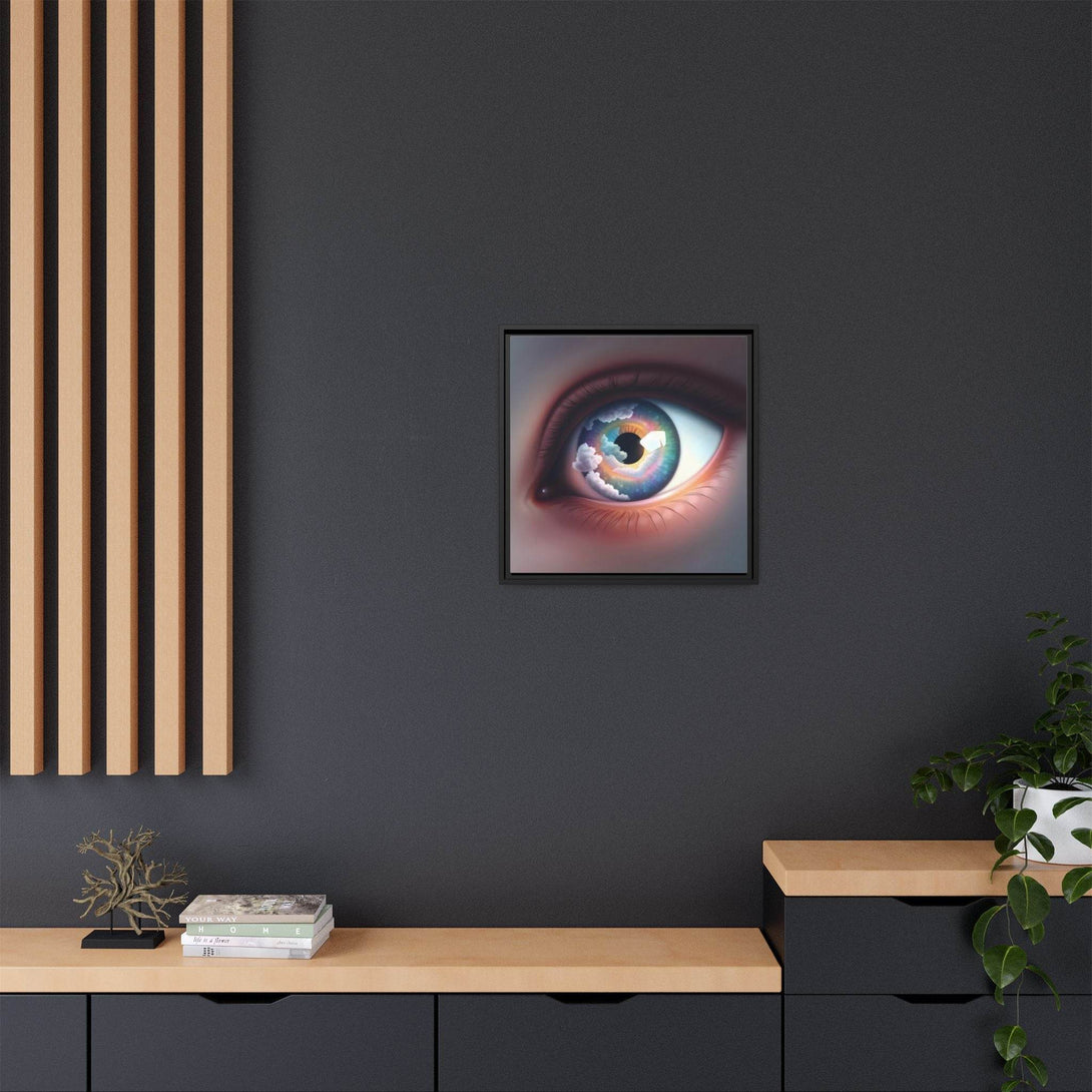 PsEyeDream #2 - Celestial Vision on Framed Matte Canvas - Highdellic