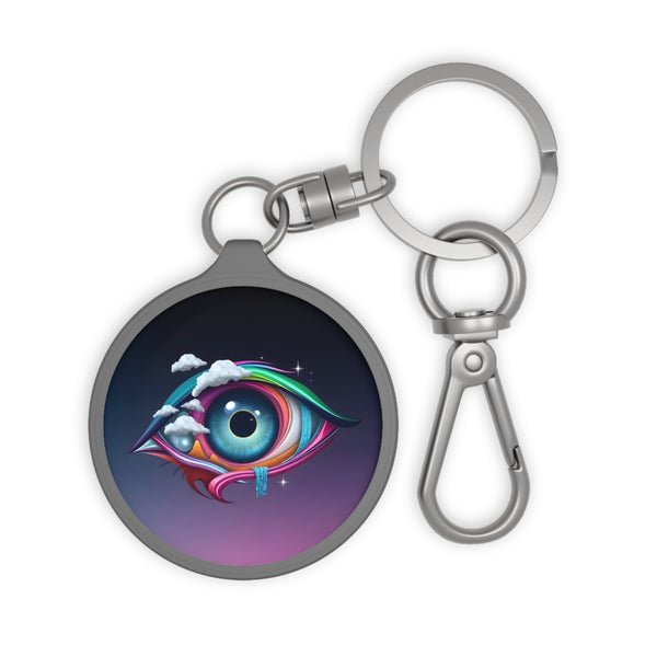 PsEyeDream #19 – Cascade Horizon Gaze (Keyring Tag)