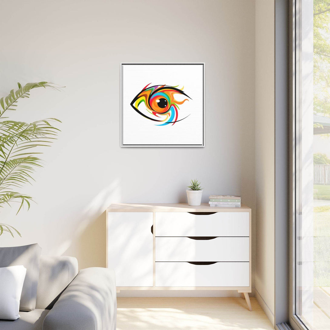 PsEyeGo 4 – Inferno Vision on Framed Matte Canvas (Multi-color) - Highdellic