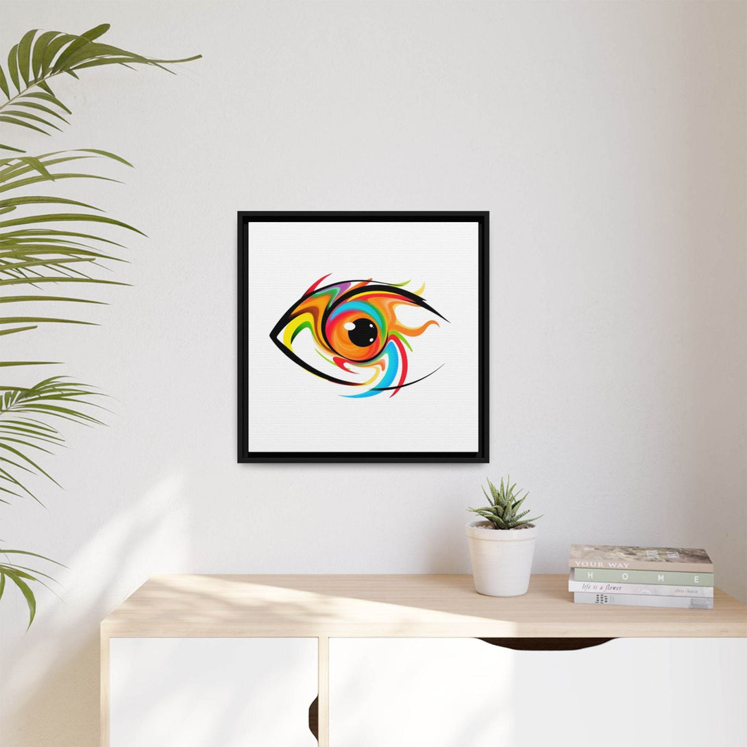 PsEyeGo 4 – Inferno Vision on Framed Matte Canvas (Multi-color) - Highdellic
