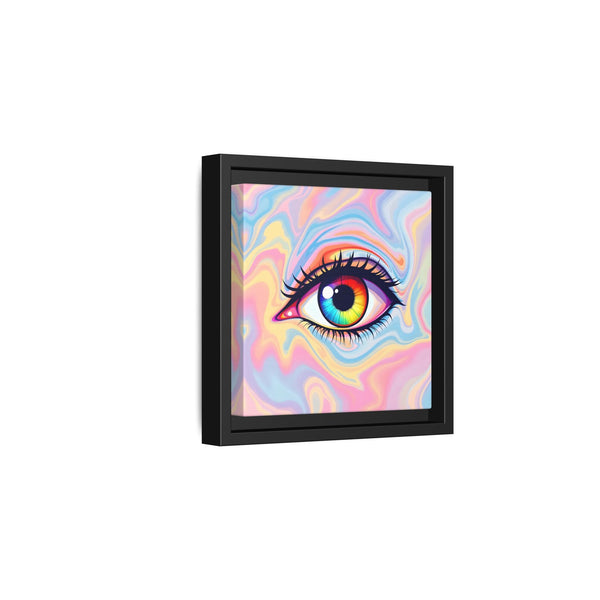 PsEyeFlow #20 - Dreamwave Vision (Framed Matte Canvas)