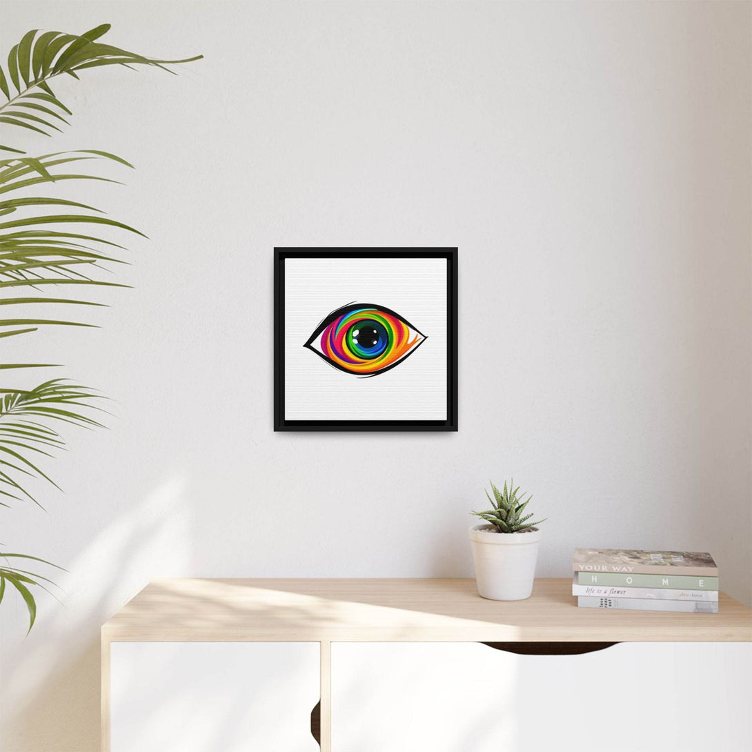 PsEyeGo 1 – Vortex Vision on Framed Matte Canvas (Multi-color) - Highdellic
