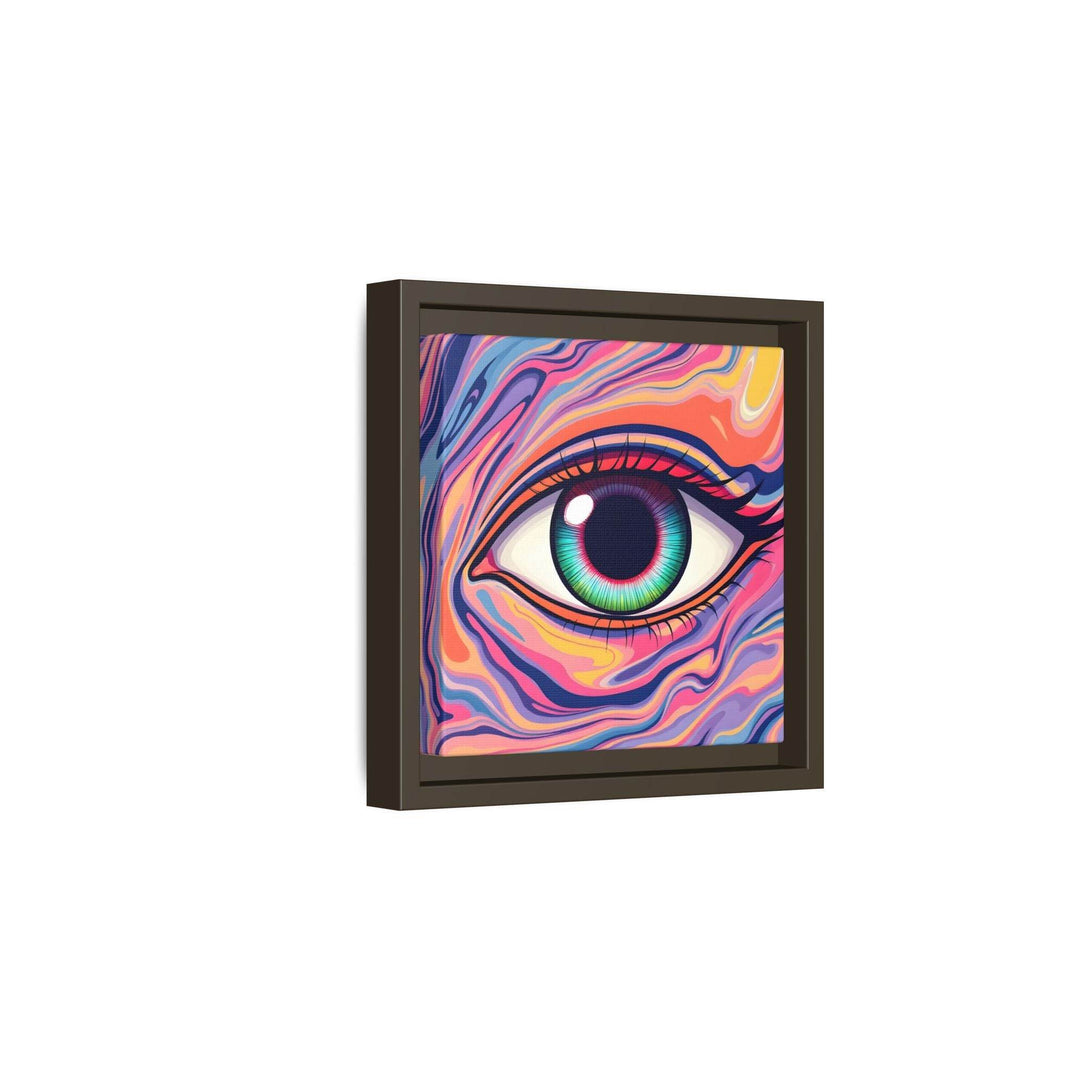 PsEyeFlow #26 - Vivid Echo - (Matte Canvas, Framed (Multi-color)) - Highdellic