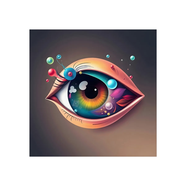 PsEyeDream #1 – The Blooming Gaze (Fine Art Poster)