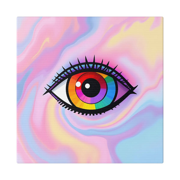 PsEyeFlow #11 - Spectrum Awakening (Classic Stretched Canvas)