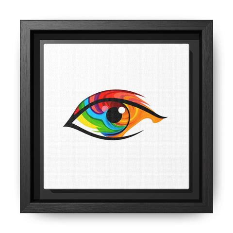 PsEyeGo 2 – Prism Gaze Vision on Framed Matte Canvas (Multi-color) - Highdellic