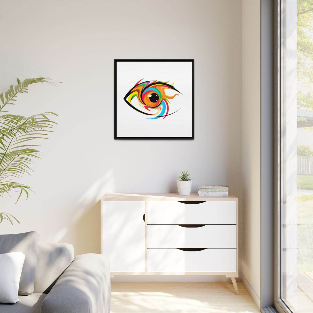 PsEyeGo 4 – Inferno Vision on Framed Matte Canvas (Multi-color) - Highdellic