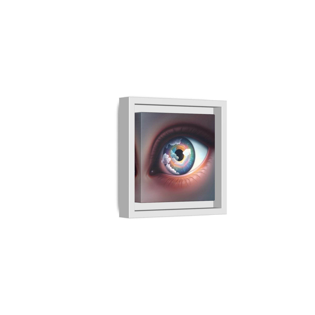 PsEyeDream #2 - Celestial Vision on Framed Matte Canvas - Highdellic