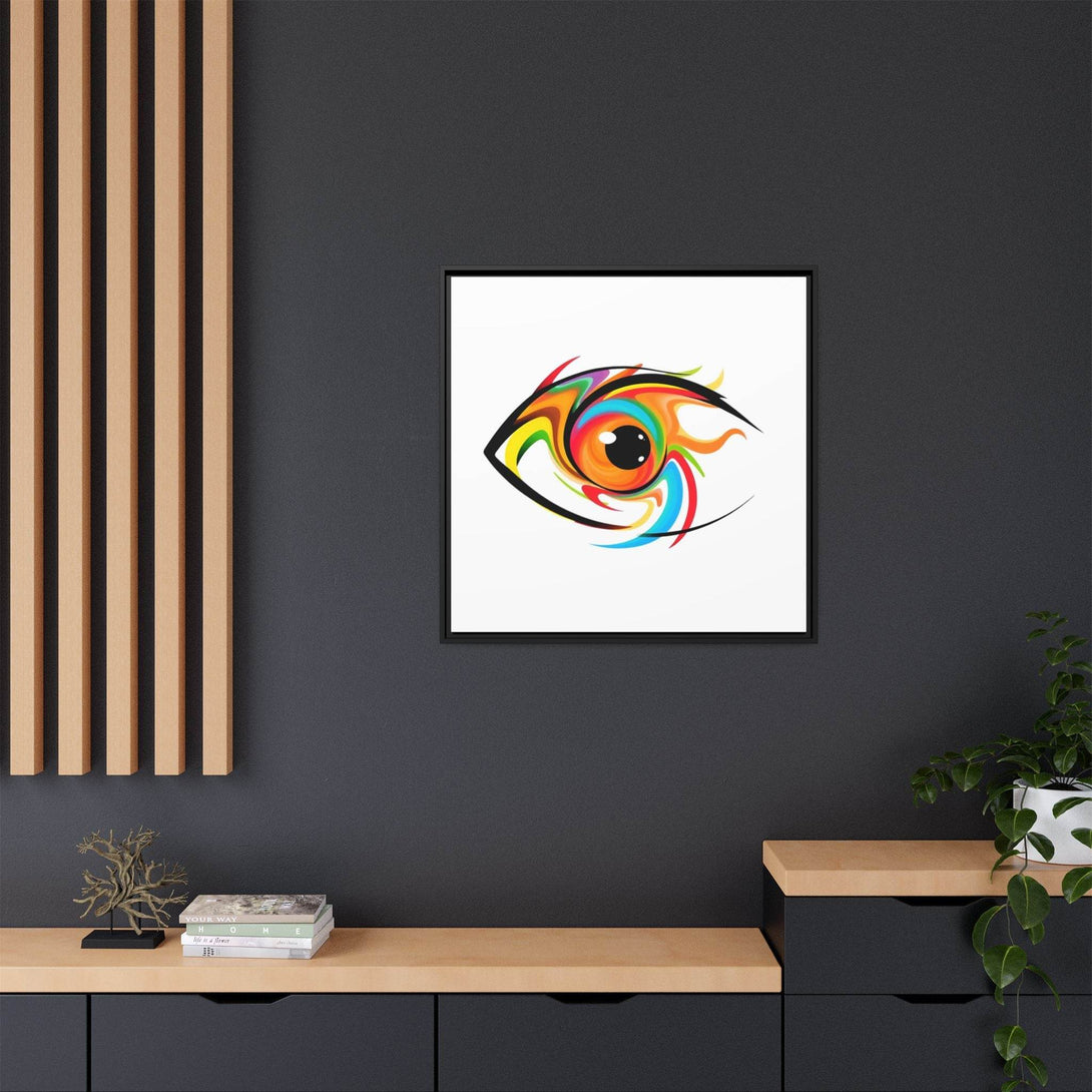 PsEyeGo 4 – Inferno Vision on Framed Matte Canvas (Multi-color) - Highdellic