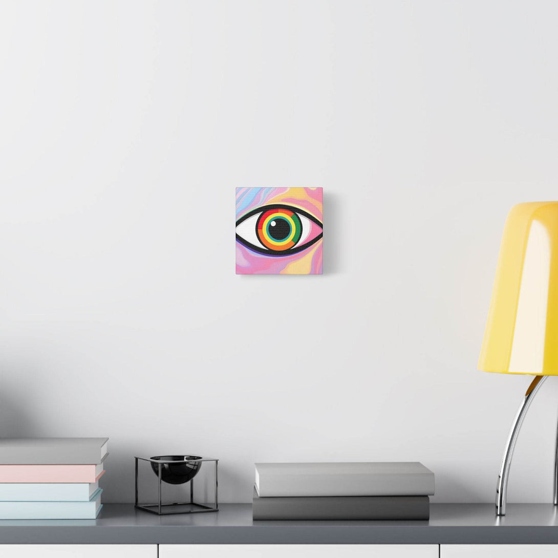 PsEyeFlow #6 - Vortex Vision. (Satin Canvas, Stretched) - Highdellic