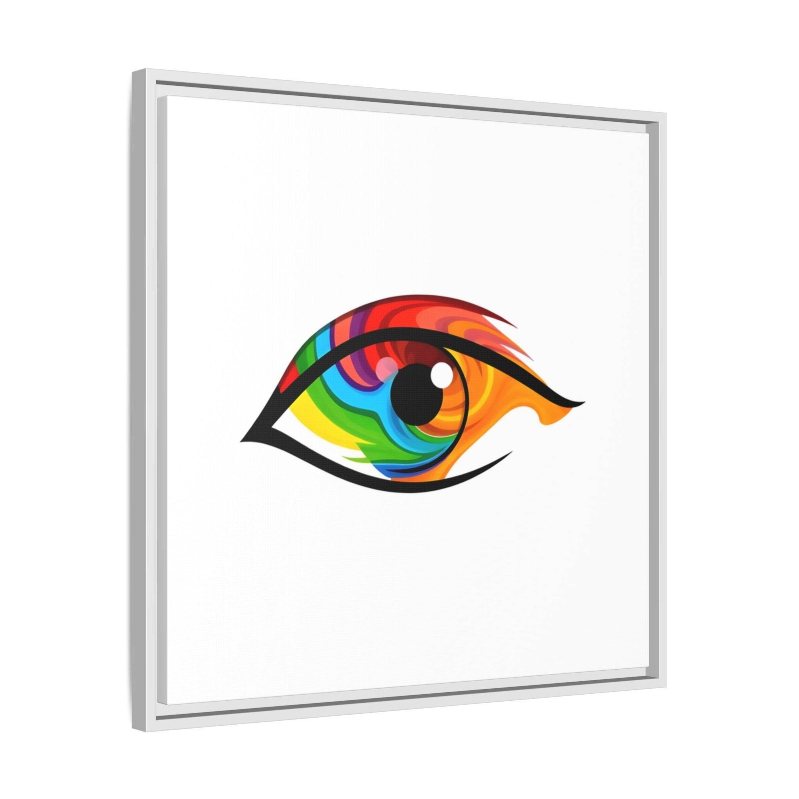 PsEyeGo 2 – Prism Gaze Vision on Framed Matte Canvas (Multi-color) - Highdellic