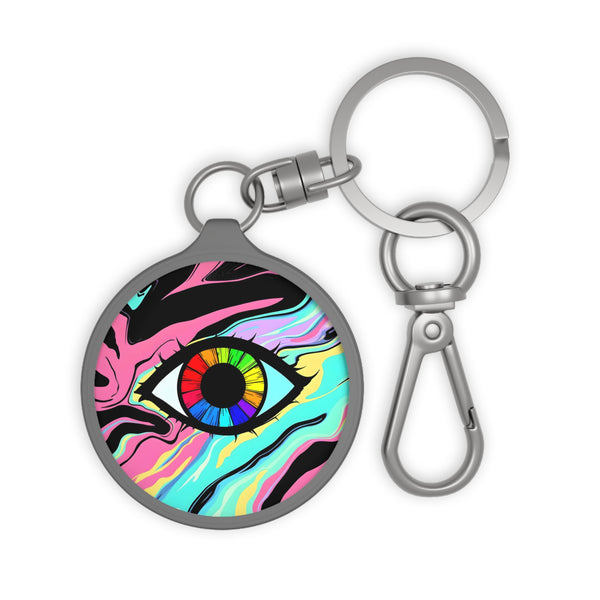 Highdellic Flow #22 - Neon Mirage (Keyring Tag)