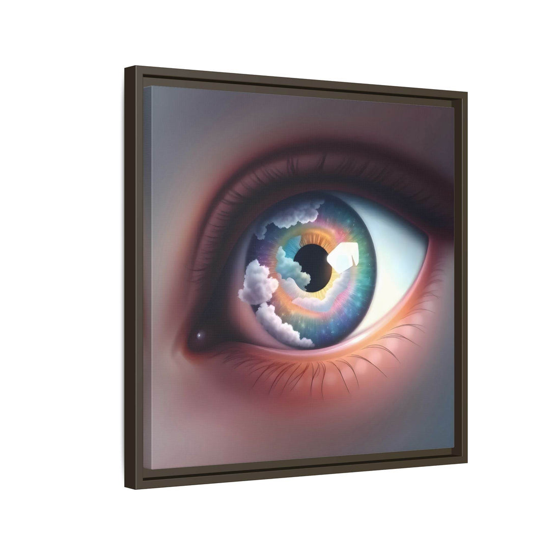 PsEyeDream #2 - Celestial Vision on Framed Matte Canvas - Highdellic