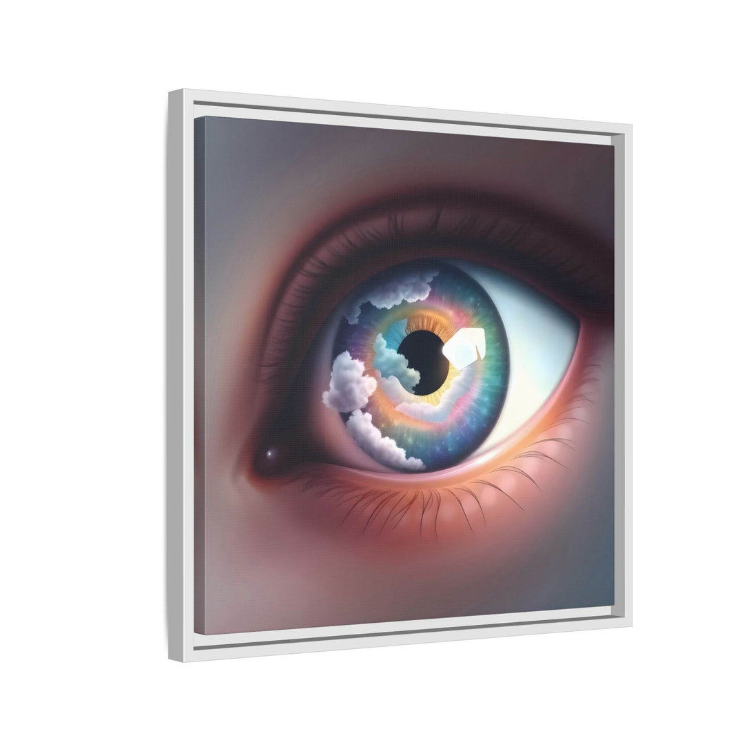 PsEyeDream #2 - Celestial Vision on Framed Matte Canvas - Highdellic