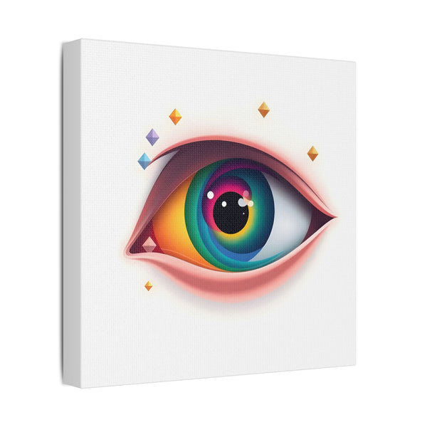 Dream #99 – Spectrum of Stillness (Stretched Satin Canvas)