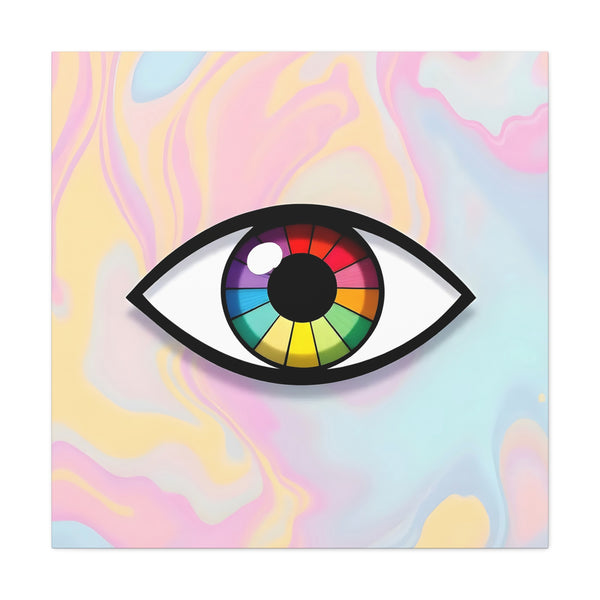 PsEyeFlow 5 - Prism Stare. (Matte Canvas, Stretched, 1.25")