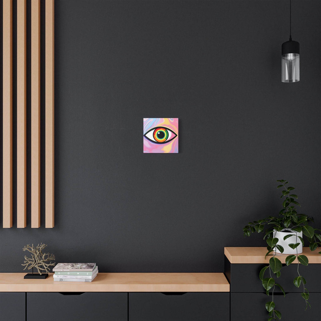 PsEyeFlow #6 - Vortex Vision. (Satin Canvas, Stretched) - Highdellic