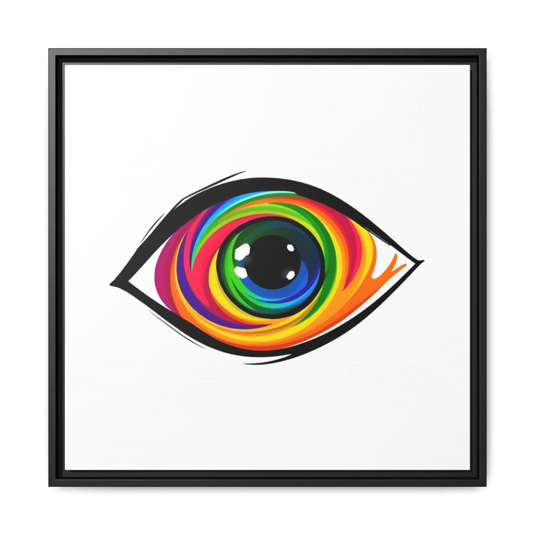 PsEyeGo 1 – Vortex Vision on Framed Matte Canvas (Multi-color) - Highdellic