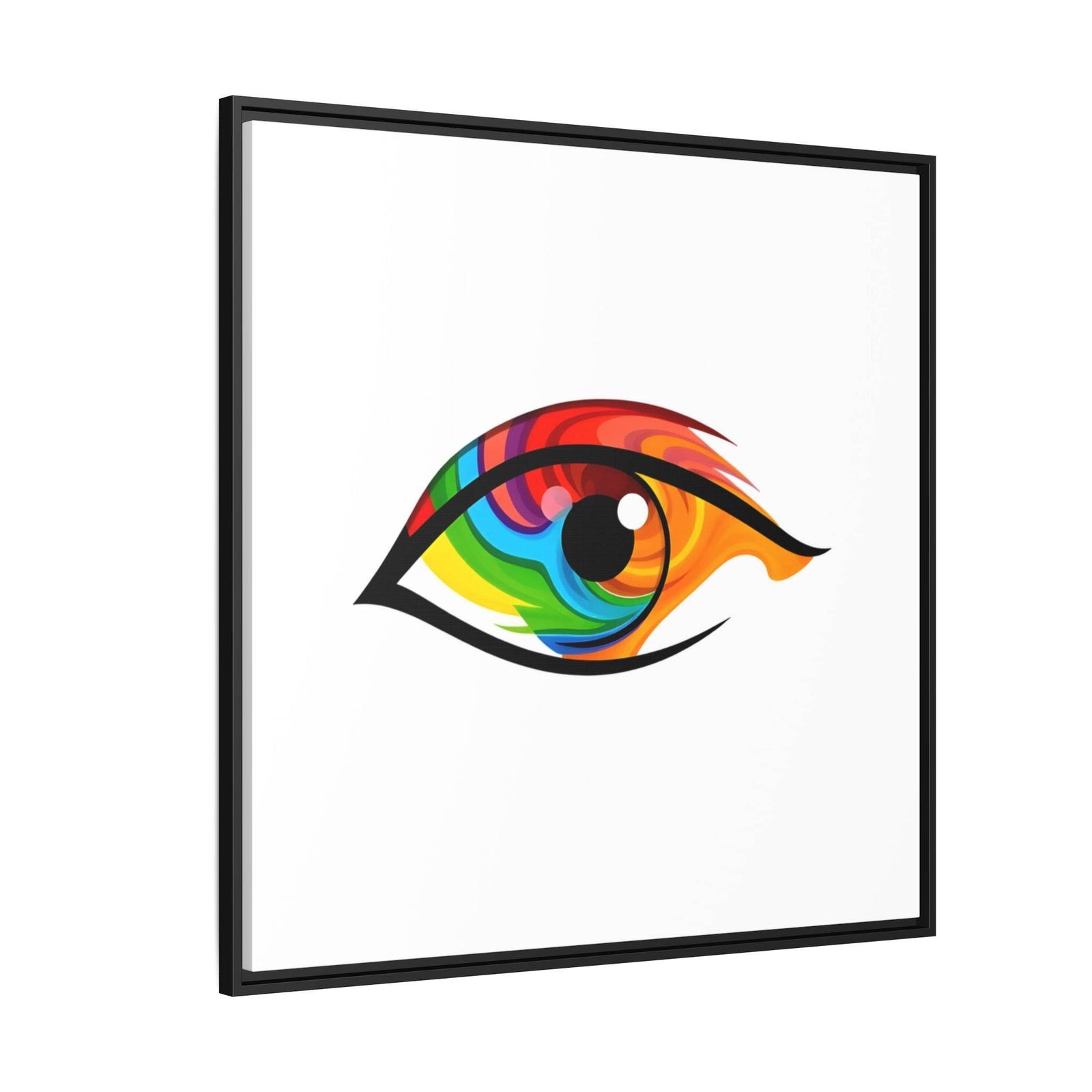 PsEyeGo 2 – Prism Gaze Vision on Framed Matte Canvas (Multi-color) - Highdellic