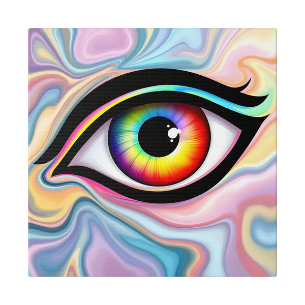 PsEyeFlow #24 - Prism Reflection (Classic Stretched Canvas)
