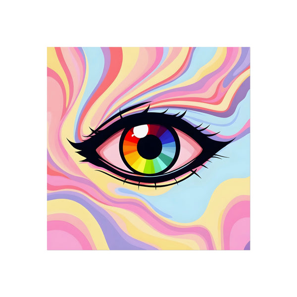 PsEyeFlow #15 - Chromatic Dream (Fine Art Poster)