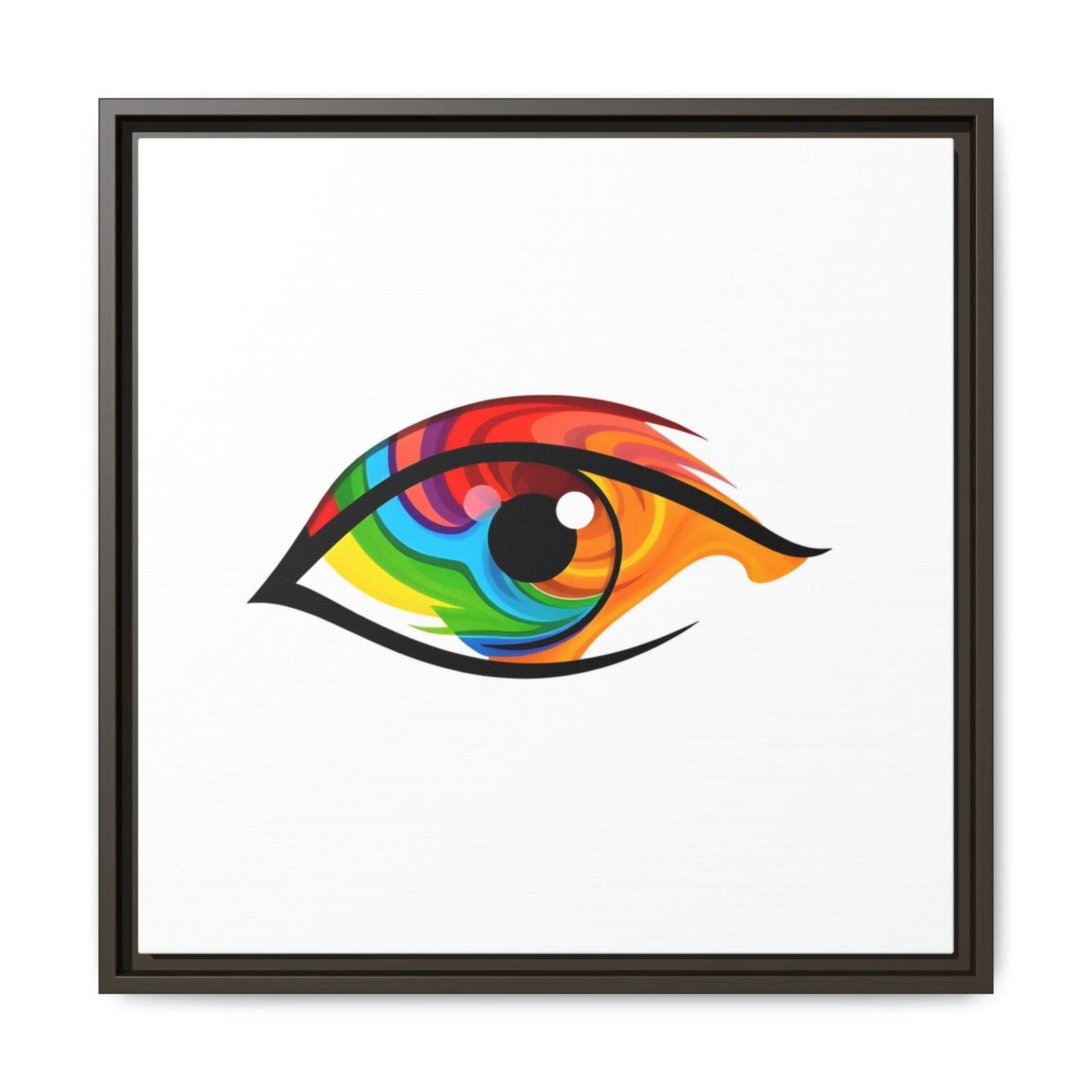 PsEyeGo 2 – Prism Gaze Vision on Framed Matte Canvas (Multi-color) - Highdellic