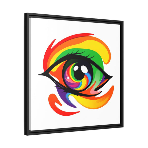 GO #8 – Blooming Visions (Framed Matte Canvas)