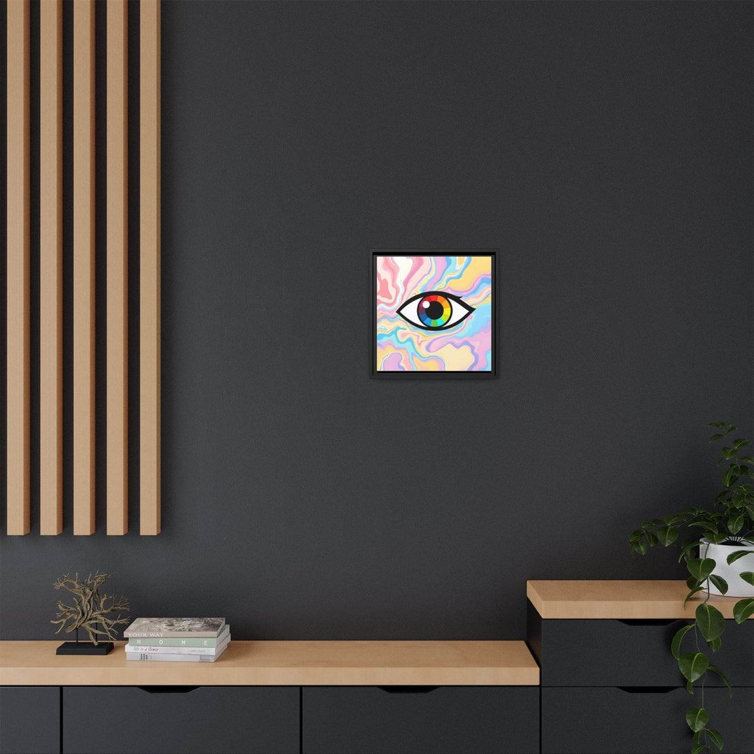 PsEyeFlow #30 - Spectrum Vision (Matte Canvas, Framed (Multi-color)) - Highdellic