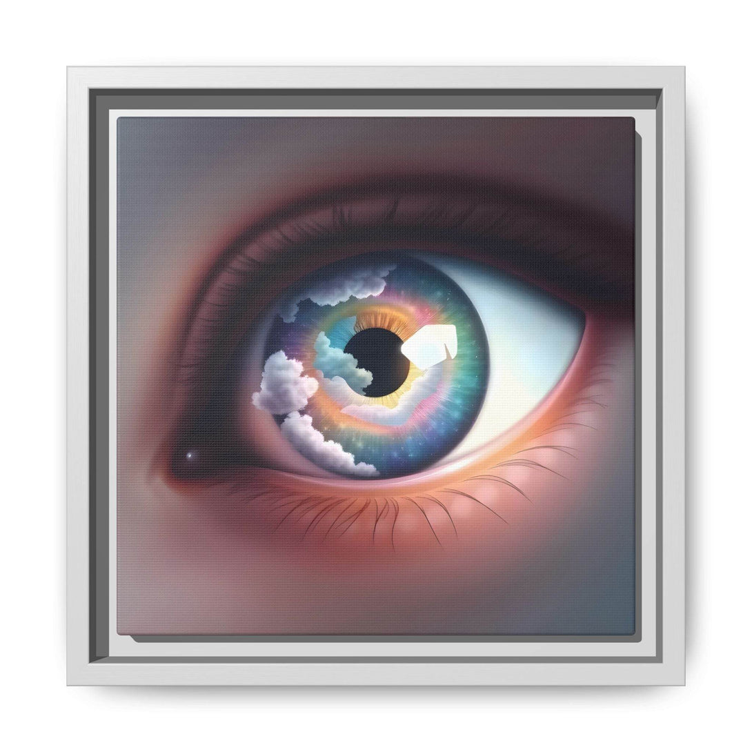 PsEyeDream #2 - Celestial Vision on Framed Matte Canvas - Highdellic