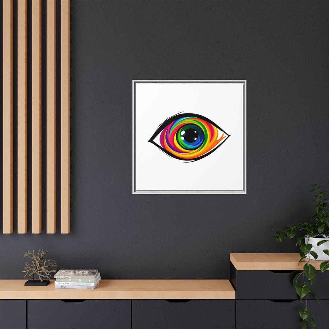 PsEyeGo 1 – Vortex Vision on Framed Matte Canvas (Multi-color) - Highdellic