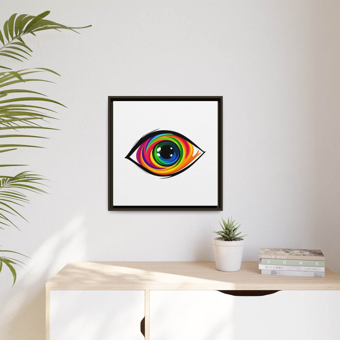PsEyeGo 1 – Vortex Vision on Framed Matte Canvas (Multi-color) - Highdellic