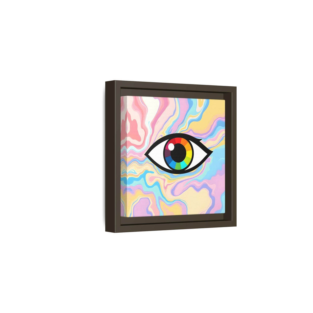 PsEyeFlow #30 - Spectrum Vision (Matte Canvas, Framed (Multi-color)) - Highdellic