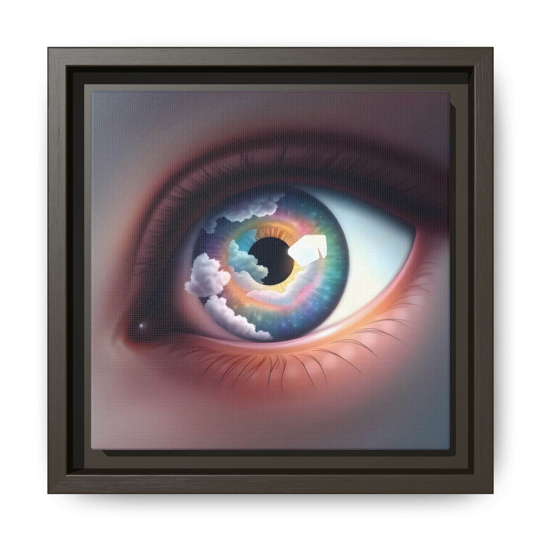 PsEyeDream #2 - Celestial Vision on Framed Matte Canvas - Highdellic