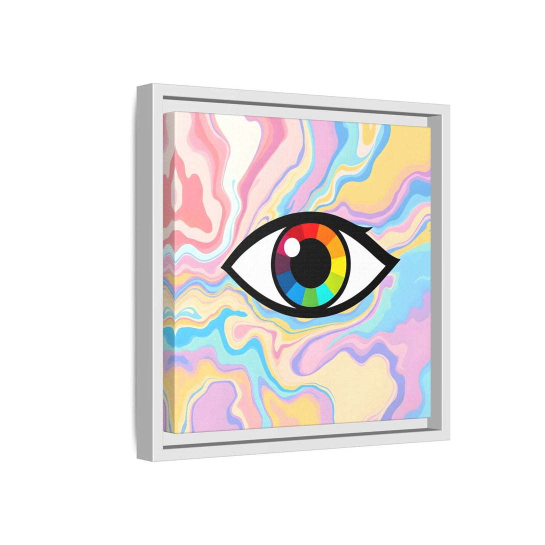 PsEyeFlow #30 - Spectrum Vision (Matte Canvas, Framed (Multi-color)) - Highdellic