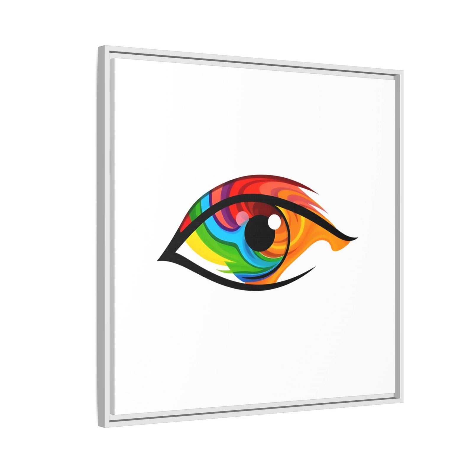 PsEyeGo 2 – Prism Gaze Vision on Framed Matte Canvas (Multi-color) - Highdellic