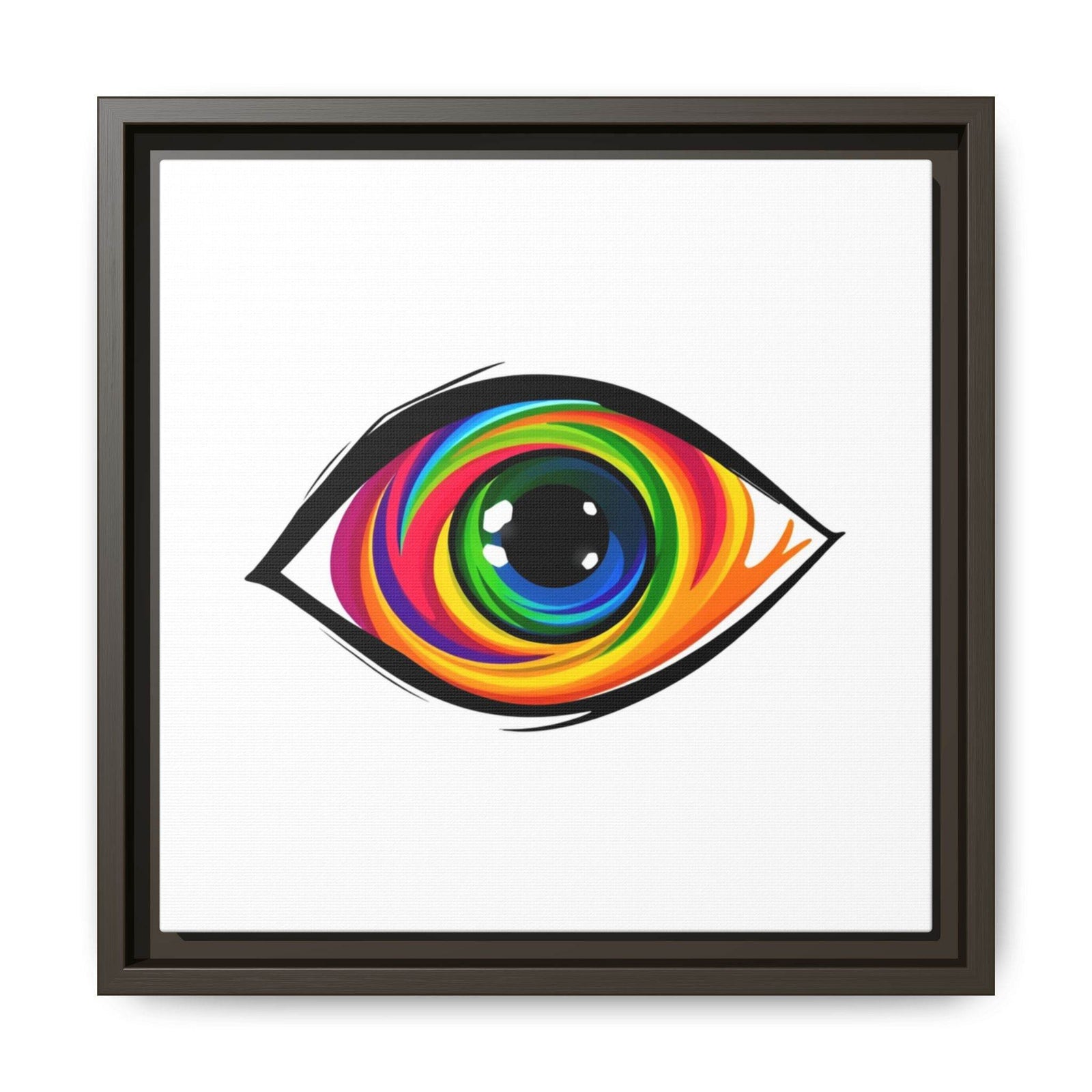 PsEyeGo 1 – Vortex Vision on Framed Matte Canvas (Multi-color) - Highdellic