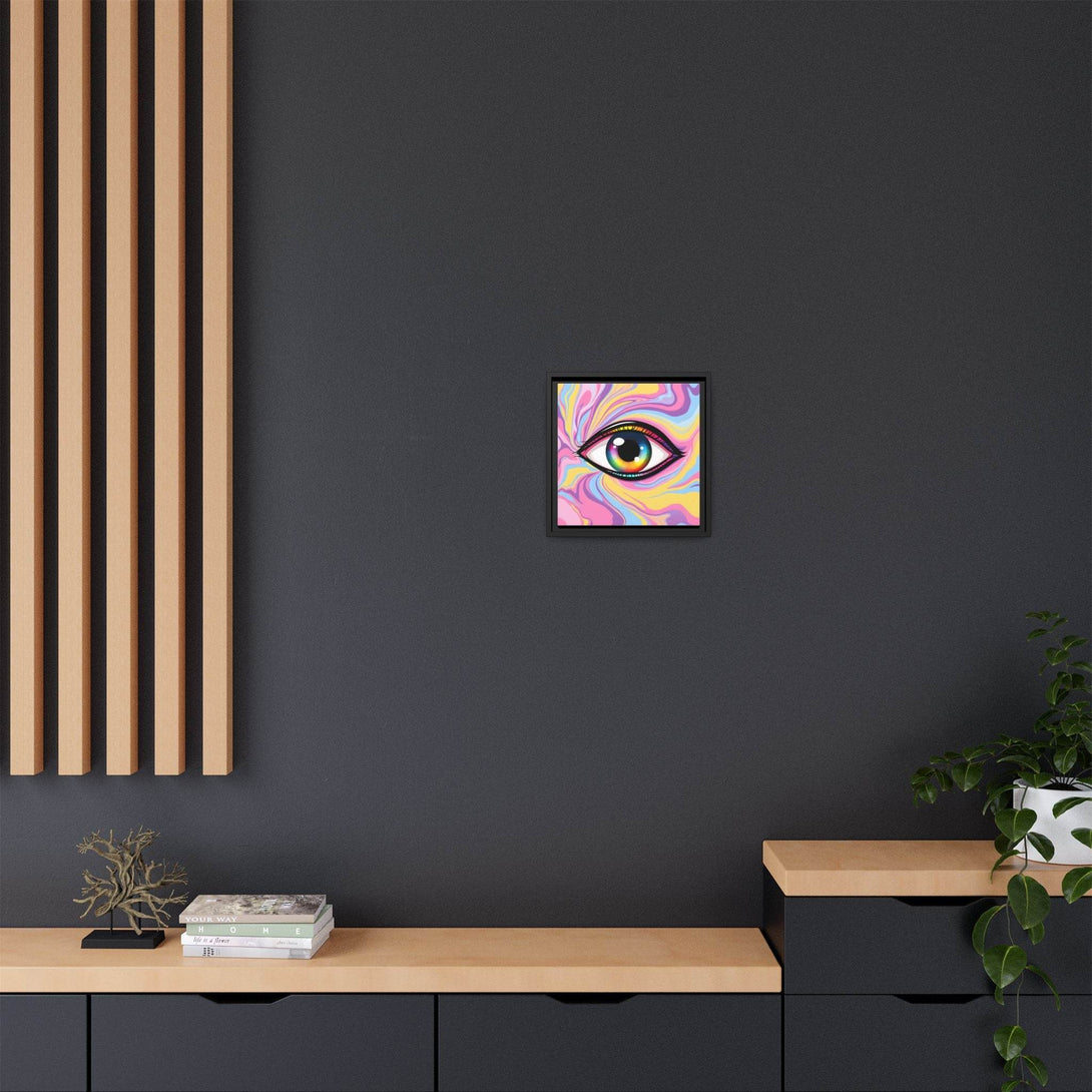 PsEyeFlow #29 - Spectrum Gaze.b (Matte Canvas, Framed (Multi-color)) - Highdellic
